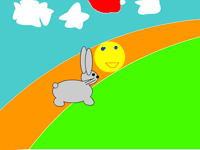 колобок и заяц